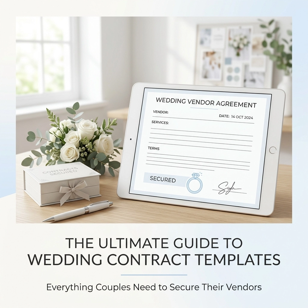 The Ultimate Guide to Wedding Contract Templates: Everything Couples Need to Secure Their Vendors