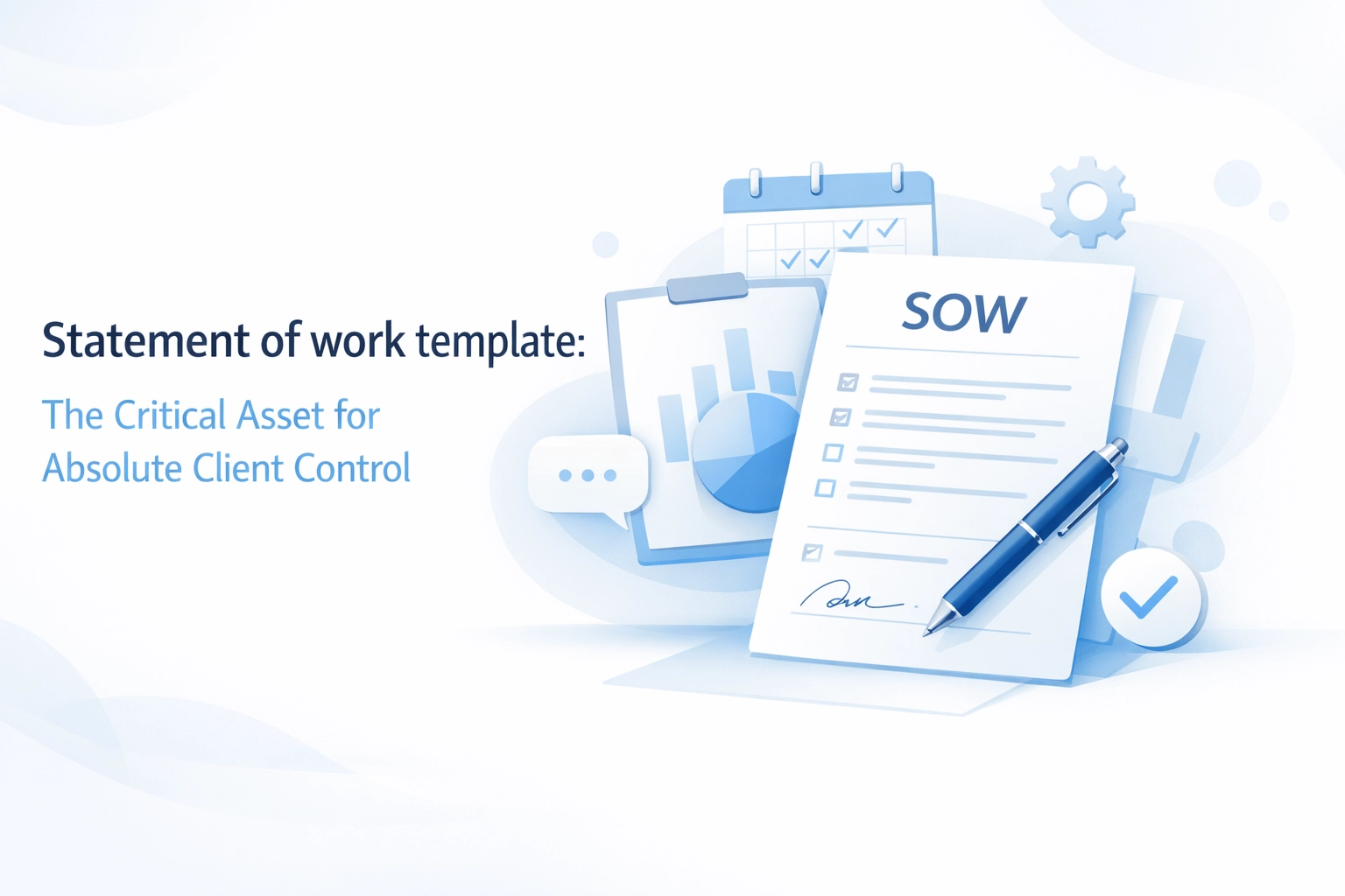 Statement of work template: The Critical Asset for Absolute Client Control