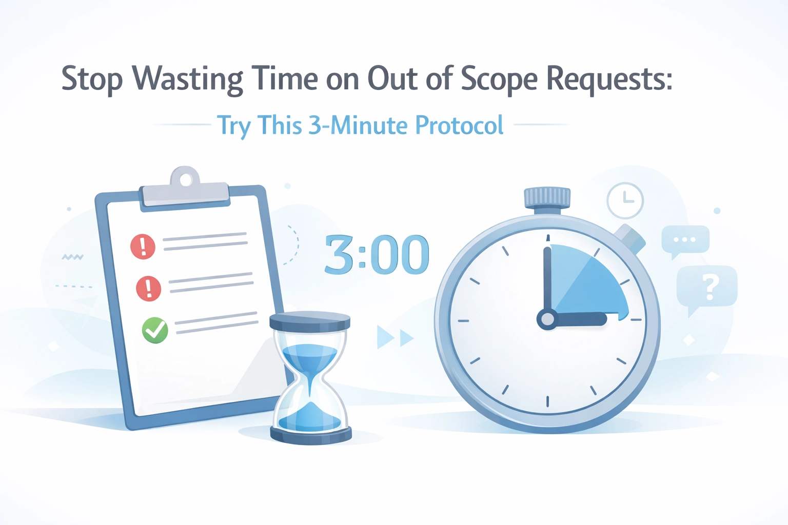 Stop Wasting Time on Out of Scope Requests: Try This 3-Minute Protocol