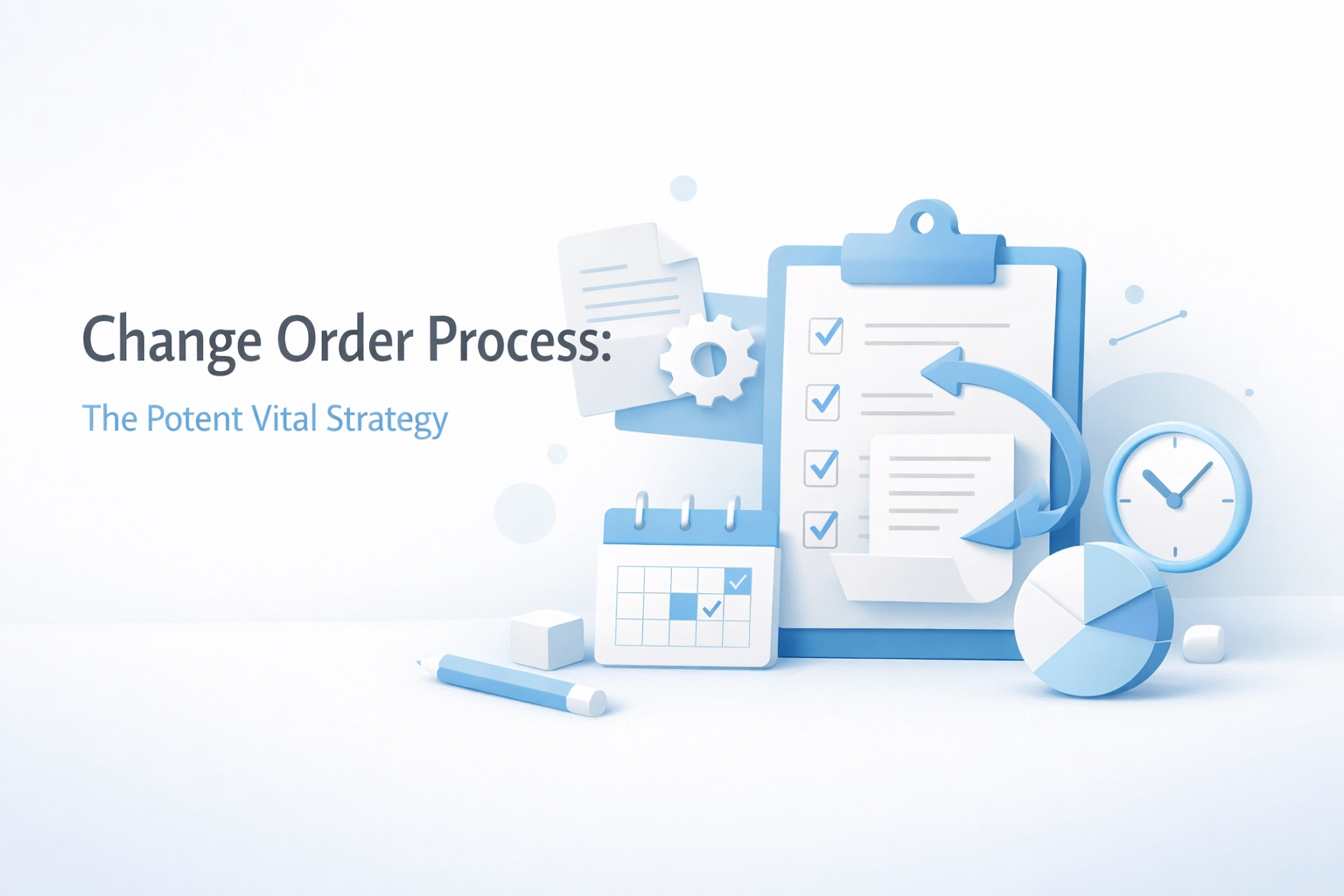 Change order process: The Potent Vital Strategy