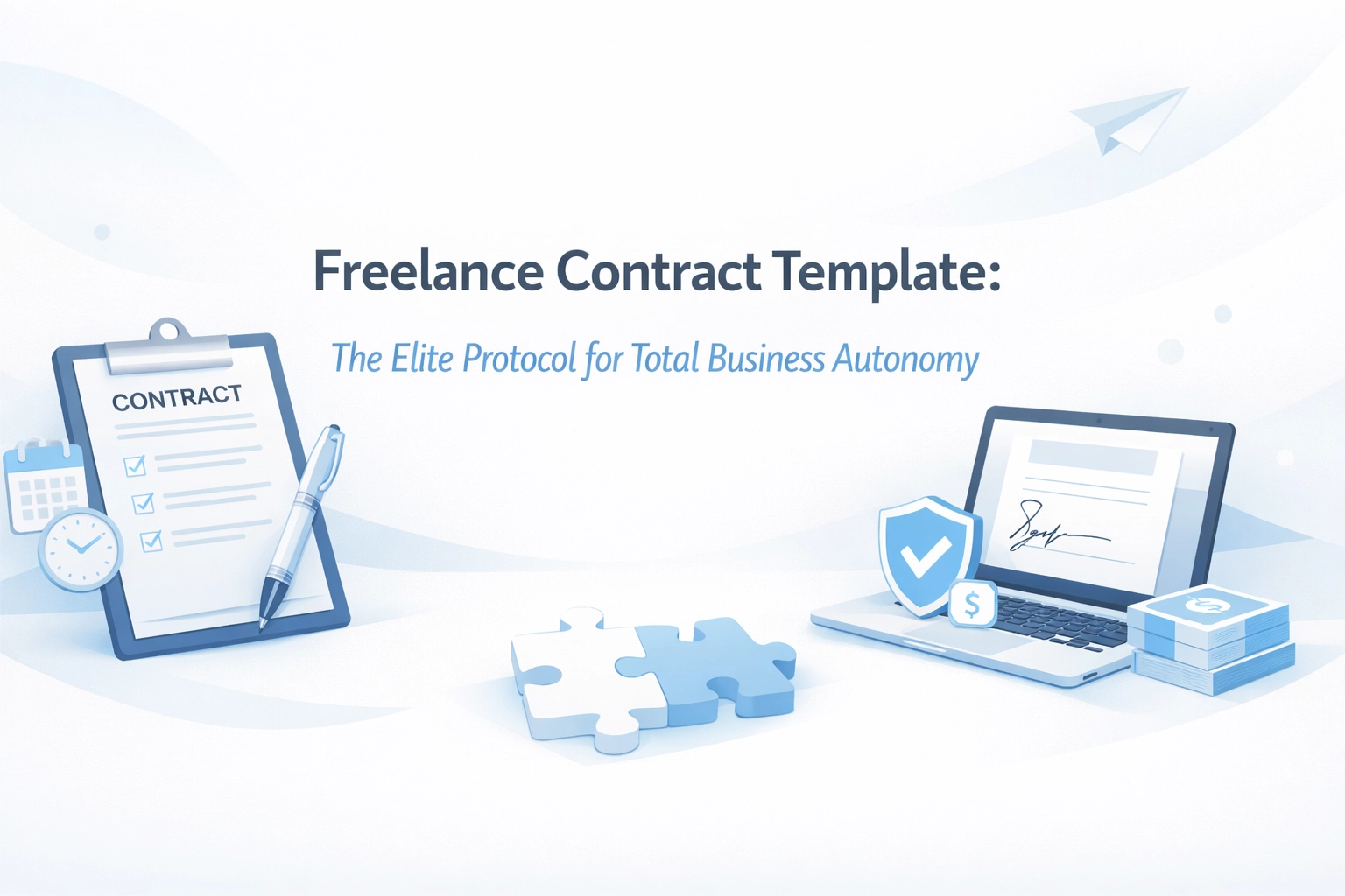 Freelance contract template: The Elite Protocol for Total Business Autonomy