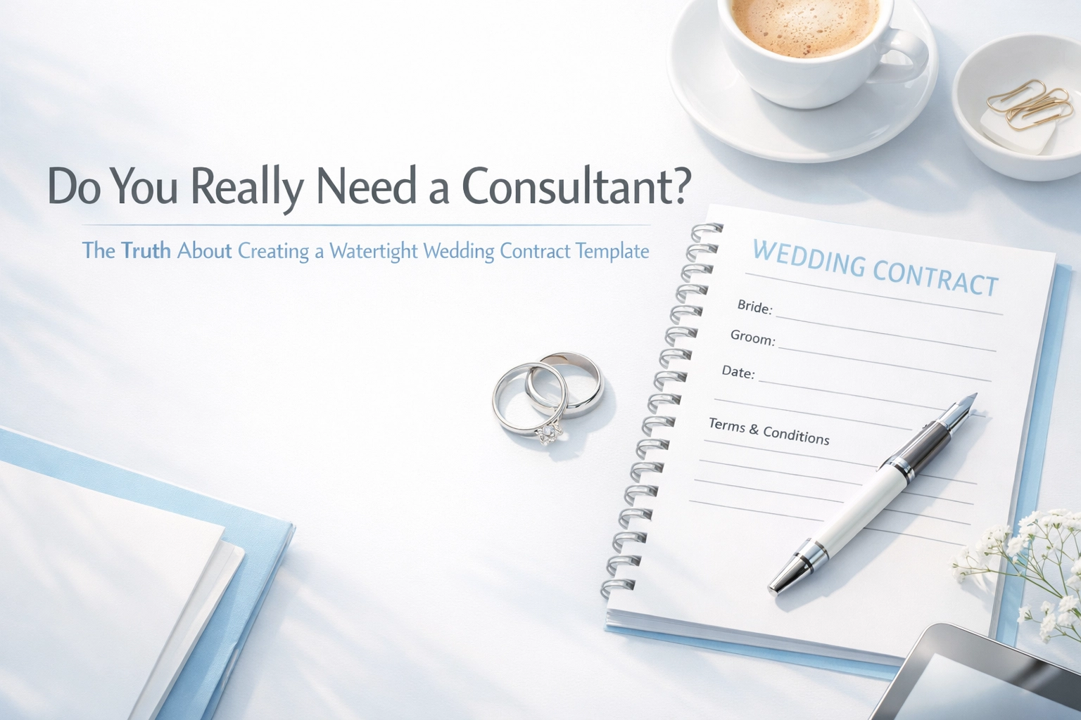 Do You Really Need a Consultant? The Truth About Creating a Watertight Wedding Contract Template