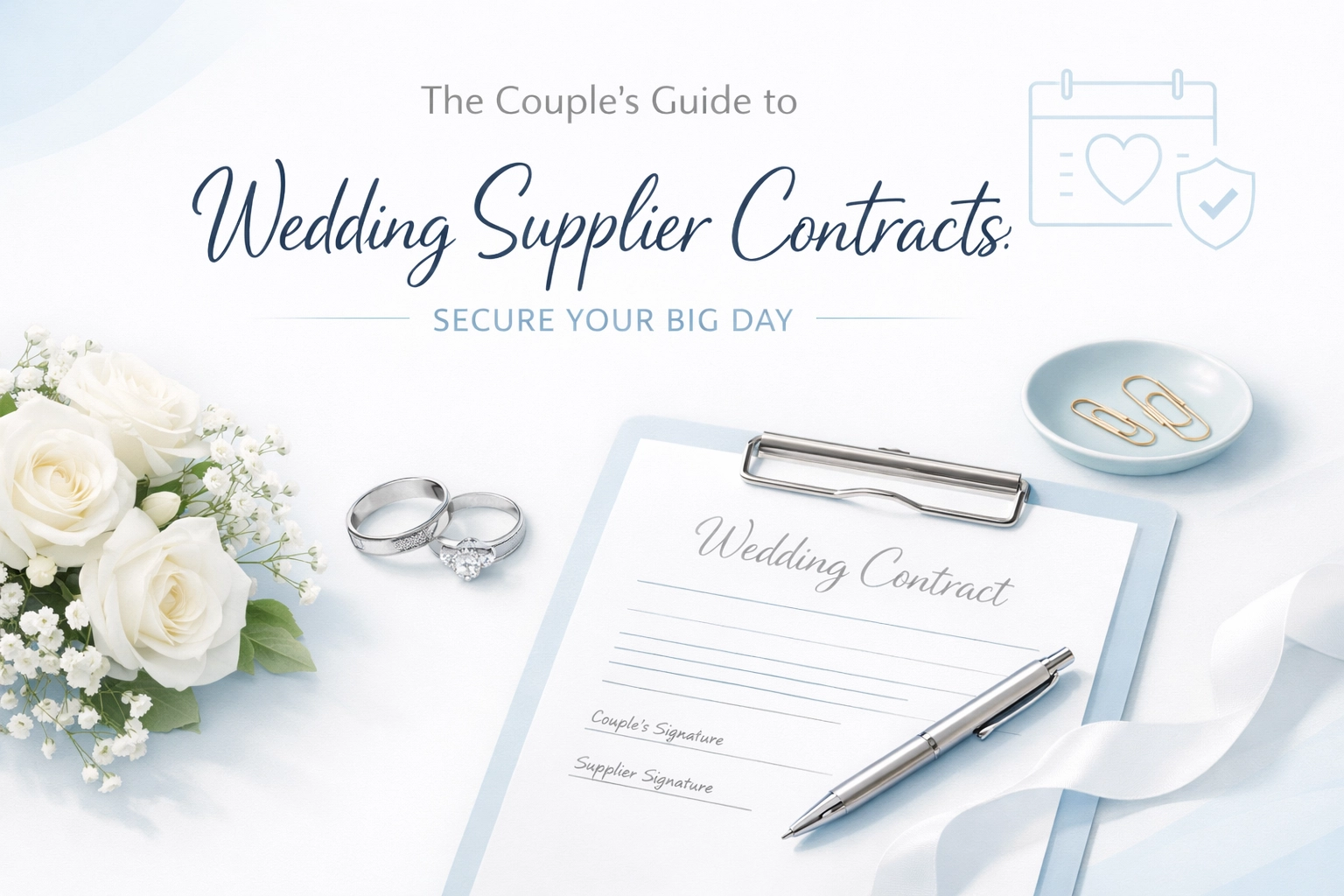 The Couple’s Guide to Wedding Supplier Contracts: Secure Your Big Day