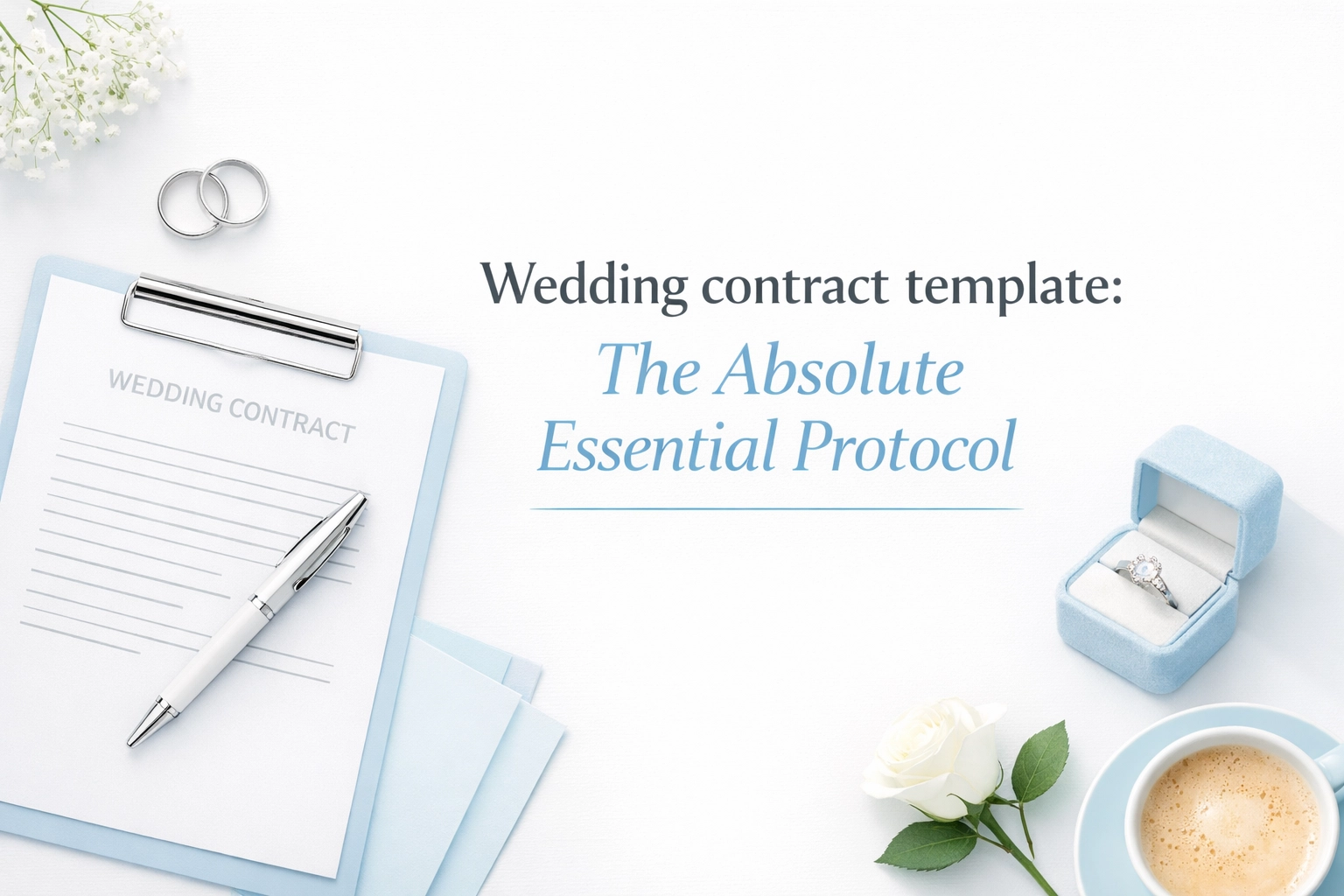 Wedding contract template: The Absolute Essential Protocol
