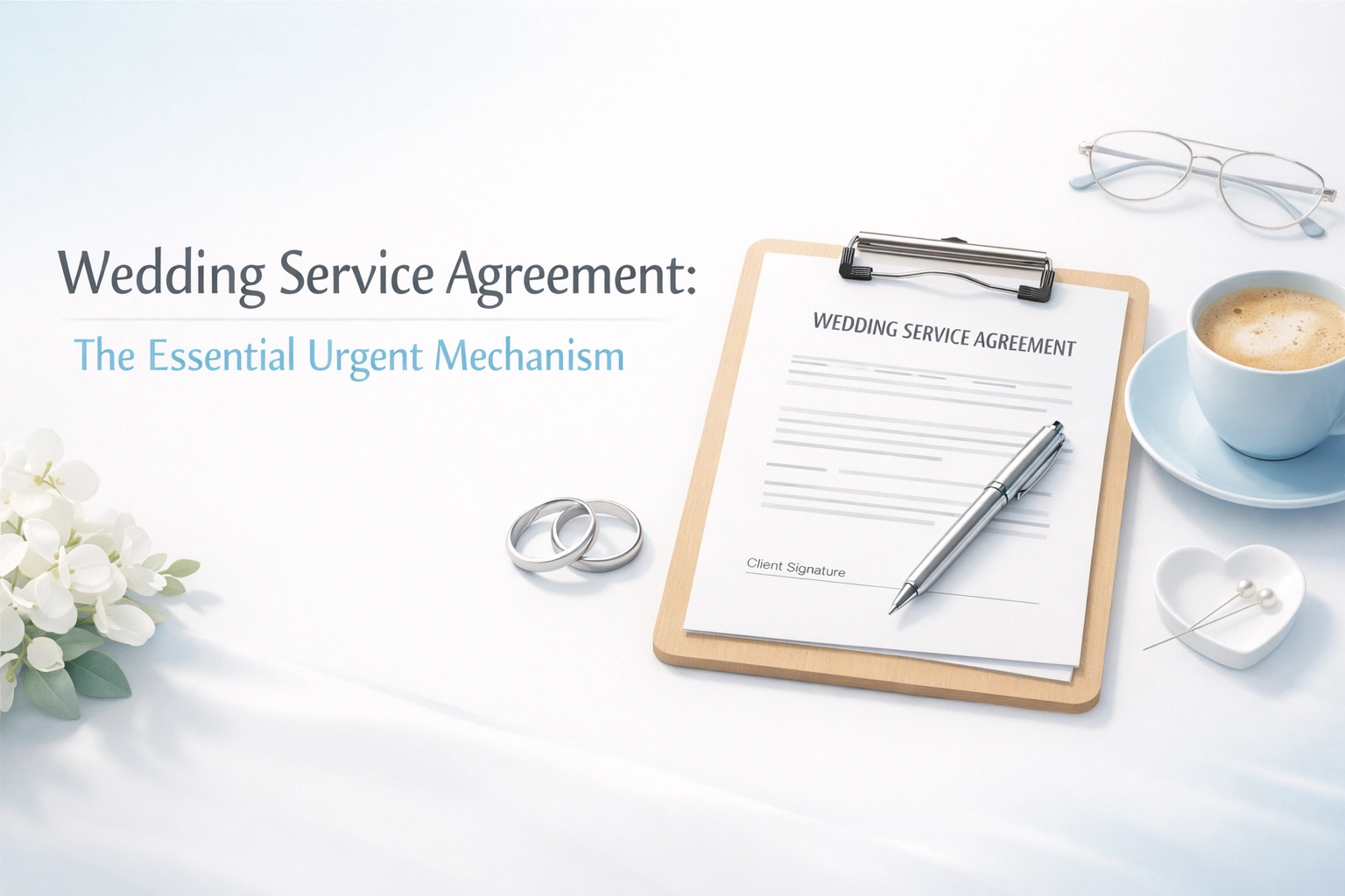 Wedding service agreement: The Essential Urgent Mechanism