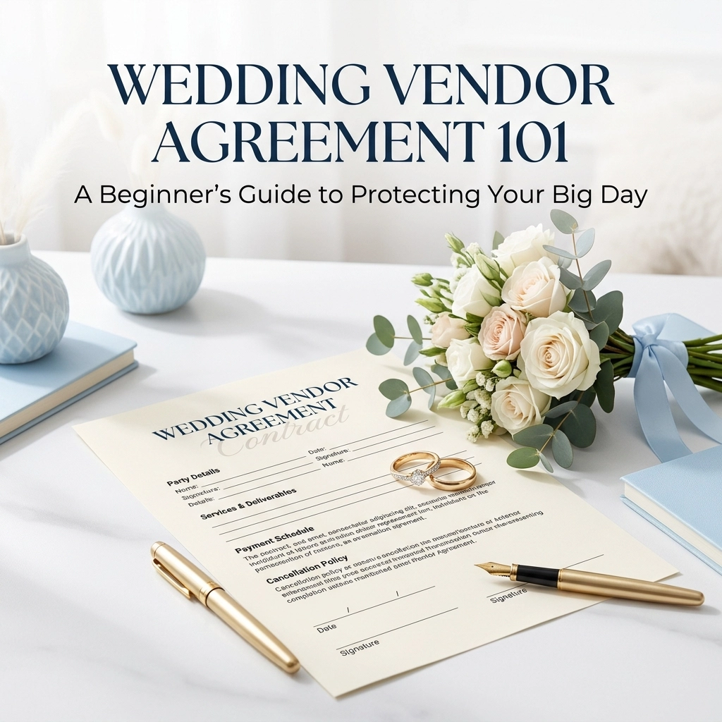 Wedding Vendor Agreement 101: A Beginner’s Guide to Protecting Your Big Day