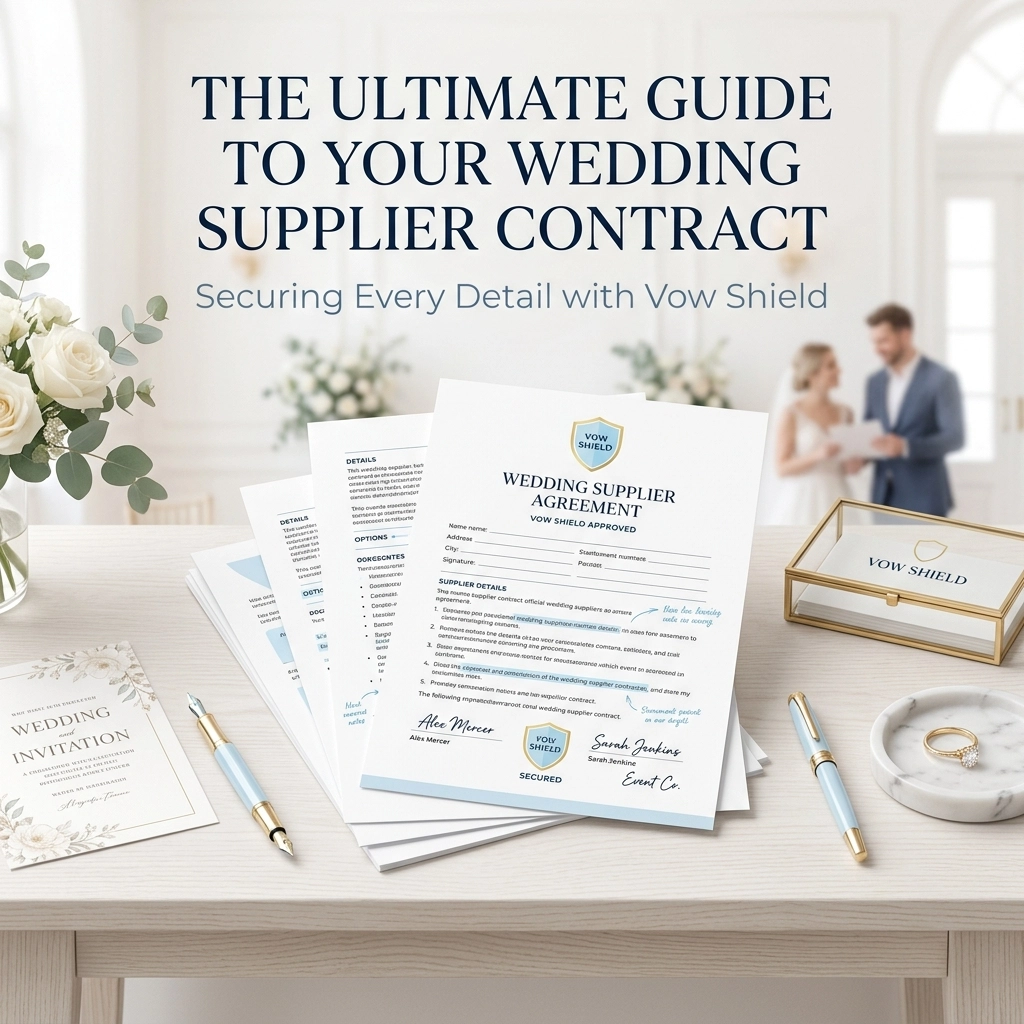 Wedding Supplier Contracts: The Ultimate Crucial Guide to Protecting Your Big Day with Vow Shield