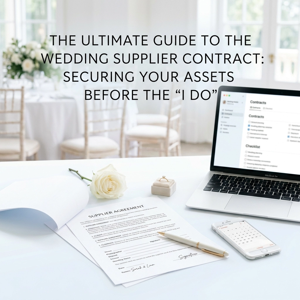 The Ultimate Guide to the Wedding Supplier Contract: Securing Your Assets Before the ‘I Do