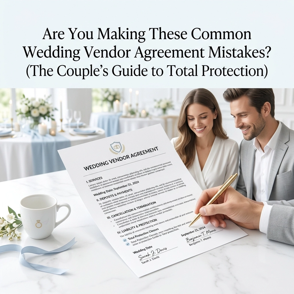 Are You Making These Common Wedding Vendor Agreement Mistakes? (The Couple’s Guide to Total Protection)
