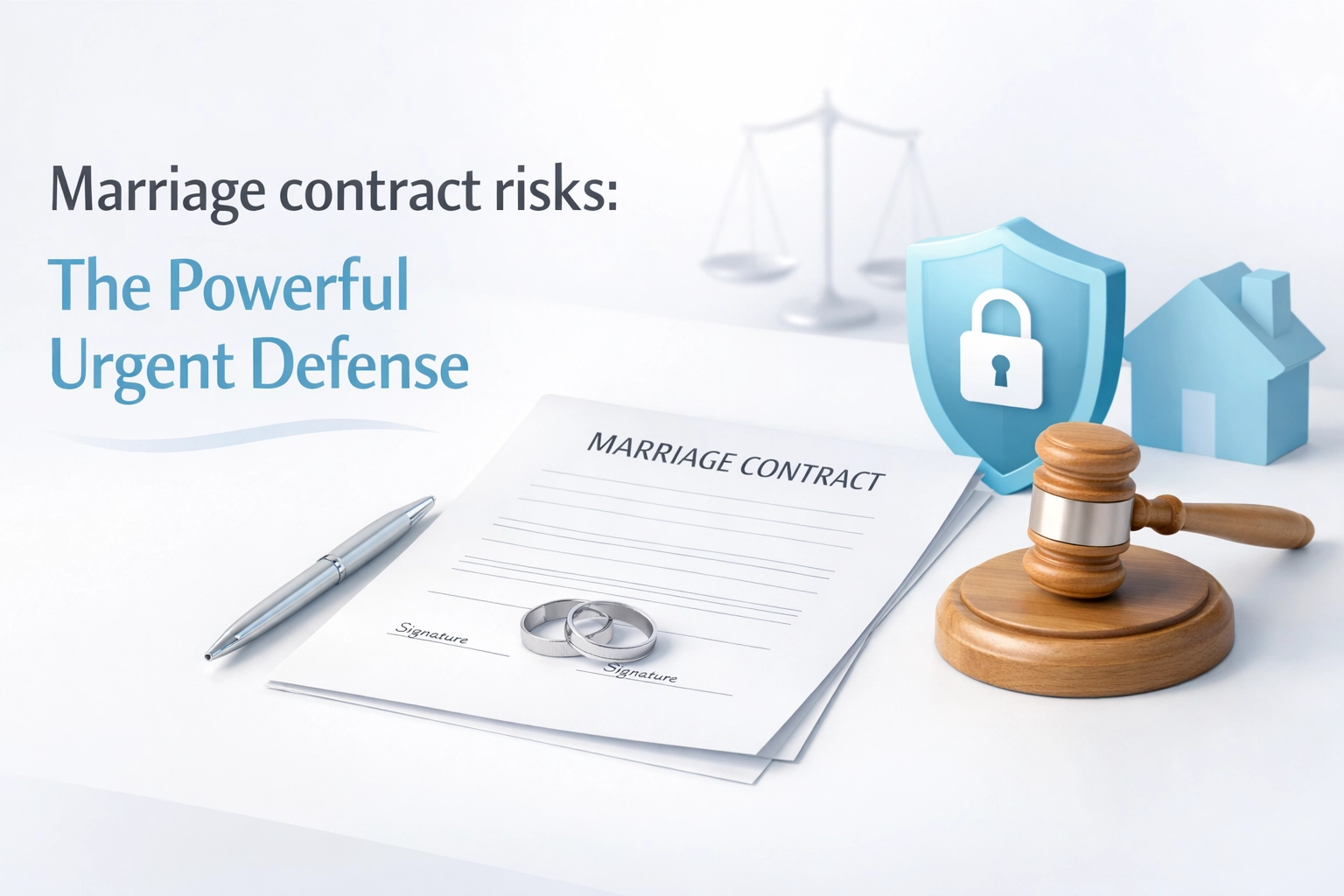 Marriage contract risks: The Powerful Urgent Defense