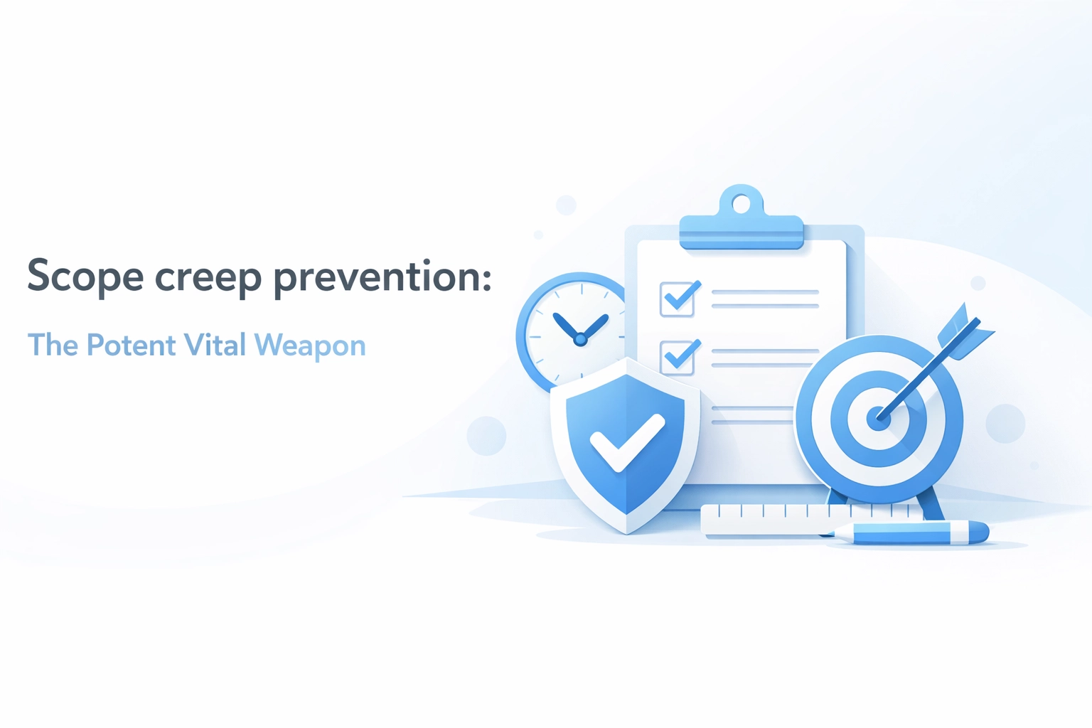 Scope creep prevention: The Potent Vital Weapon
