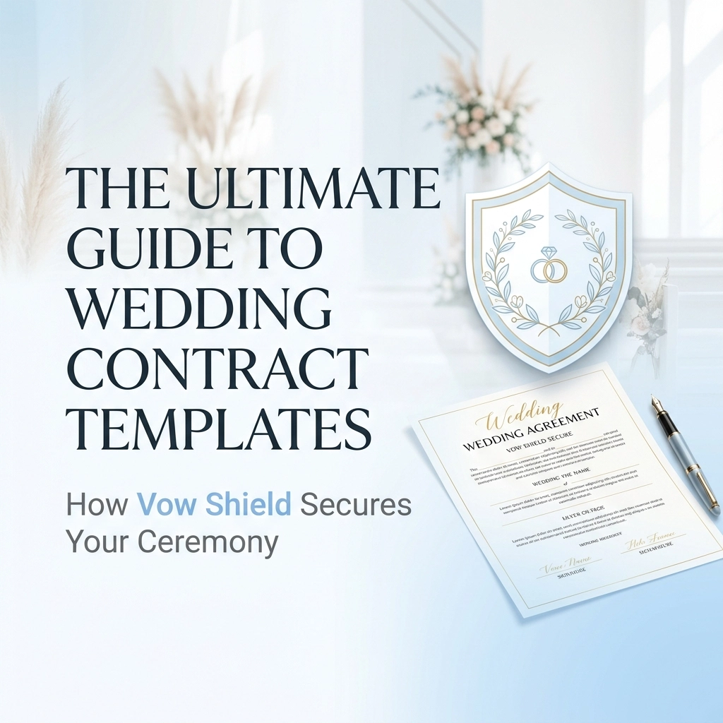 The Ultimate Guide to Wedding Contract Templates: How Vow Shield Secures Your Ceremony