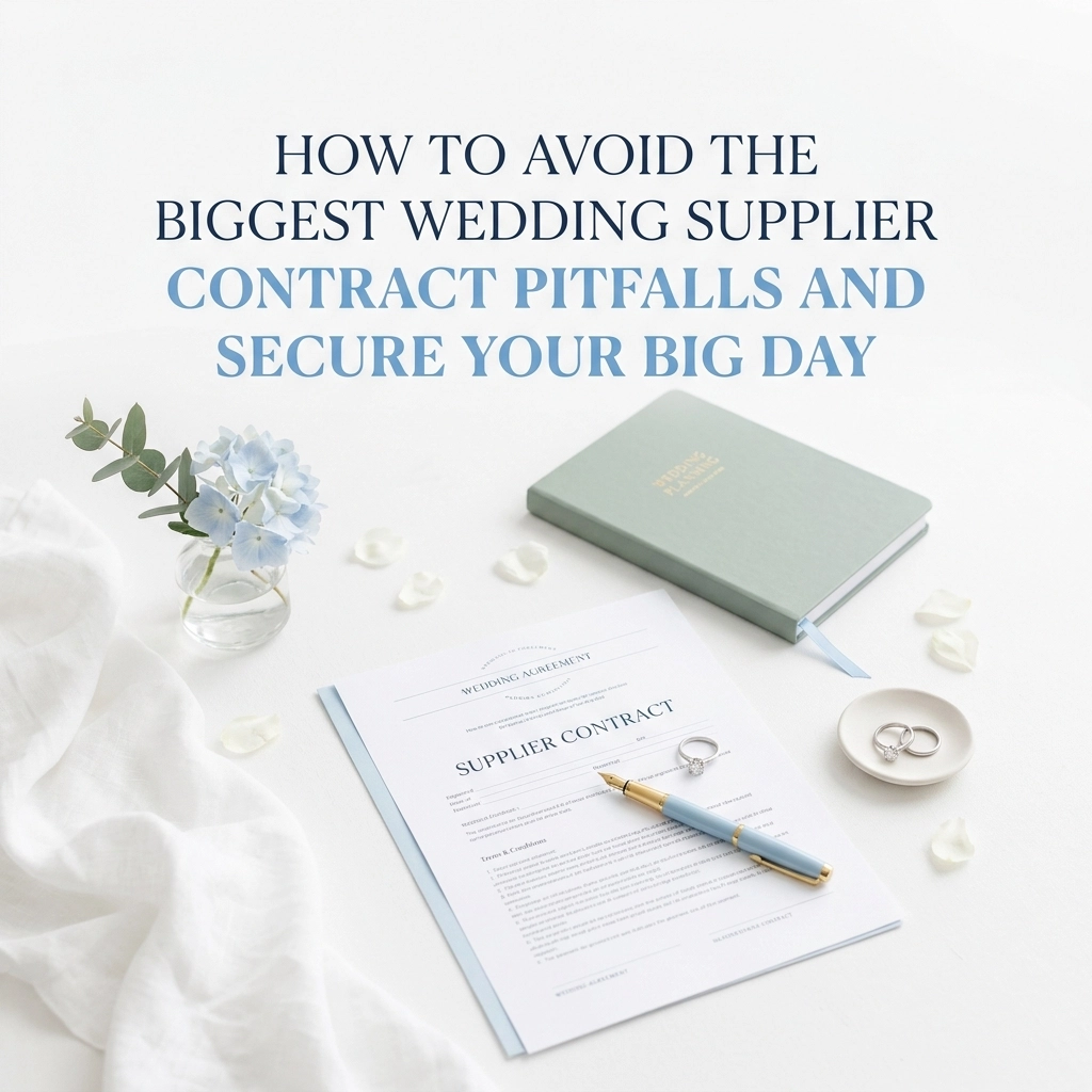 How to Avoid the Biggest Wedding Supplier Contract Pitfalls and Secure Your Big Day
