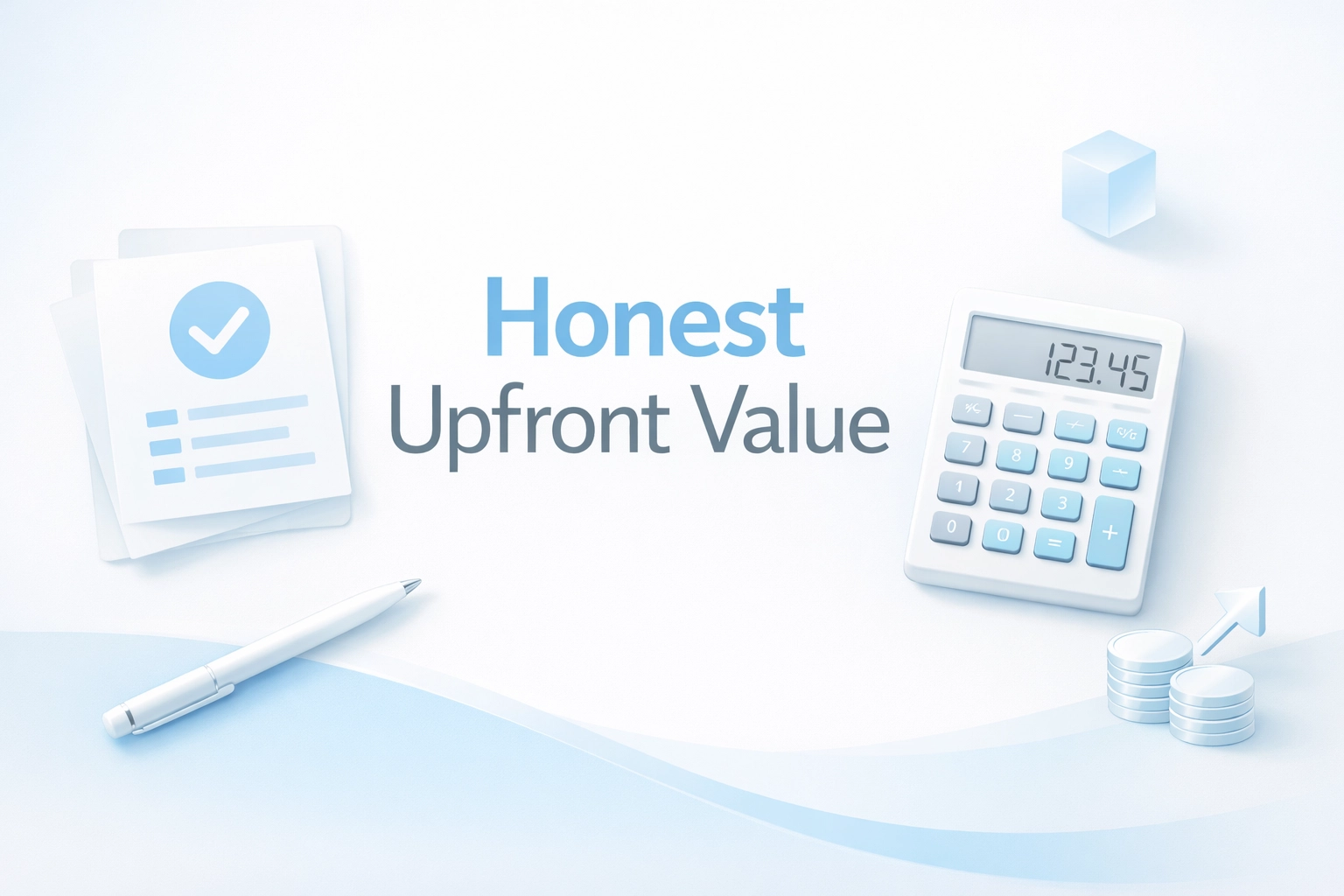Honest Upfront Value: Essential Absolute Transparency