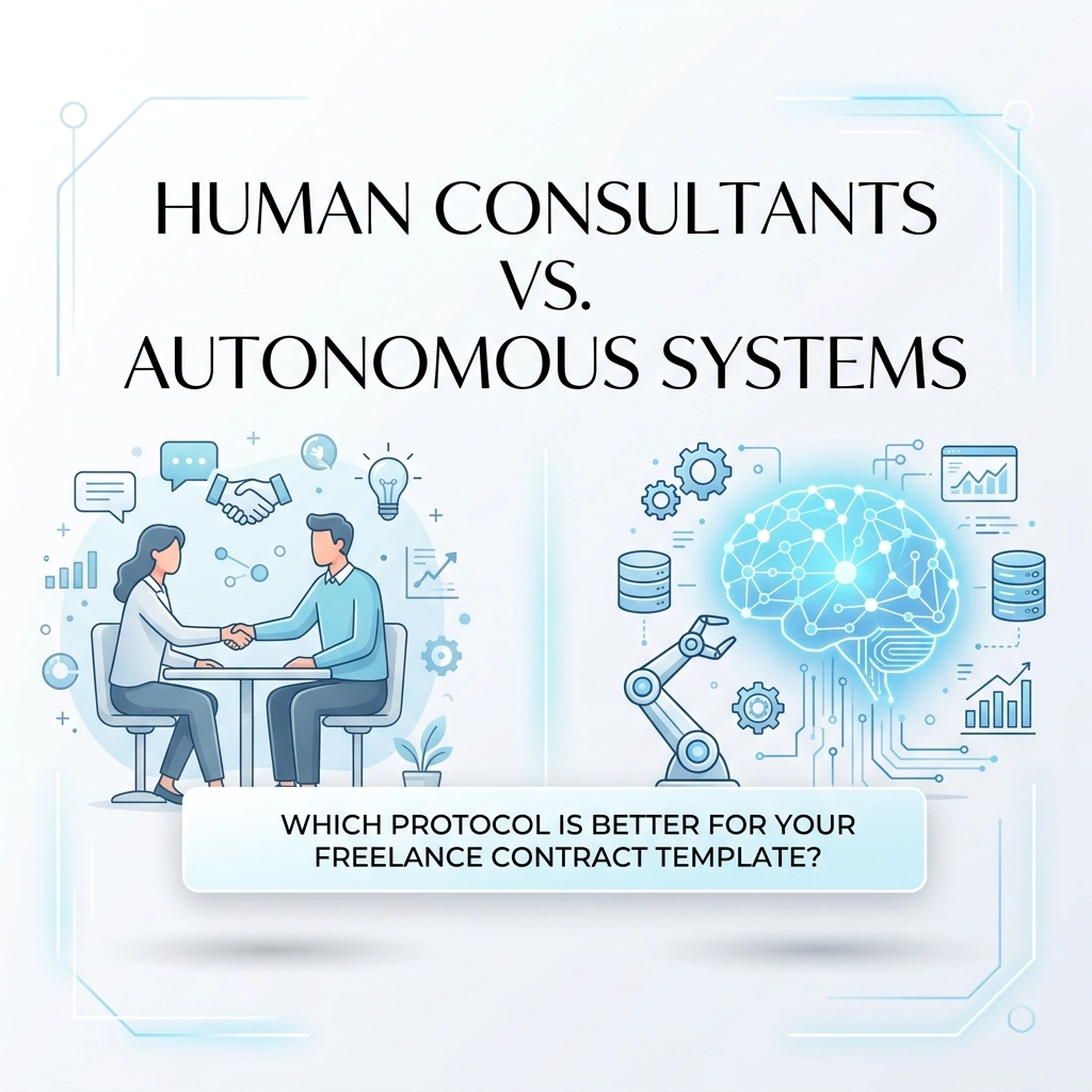 Freelance Contract Template: The Crucial Choice Between Human Consultants and Elite Autonomous Systems