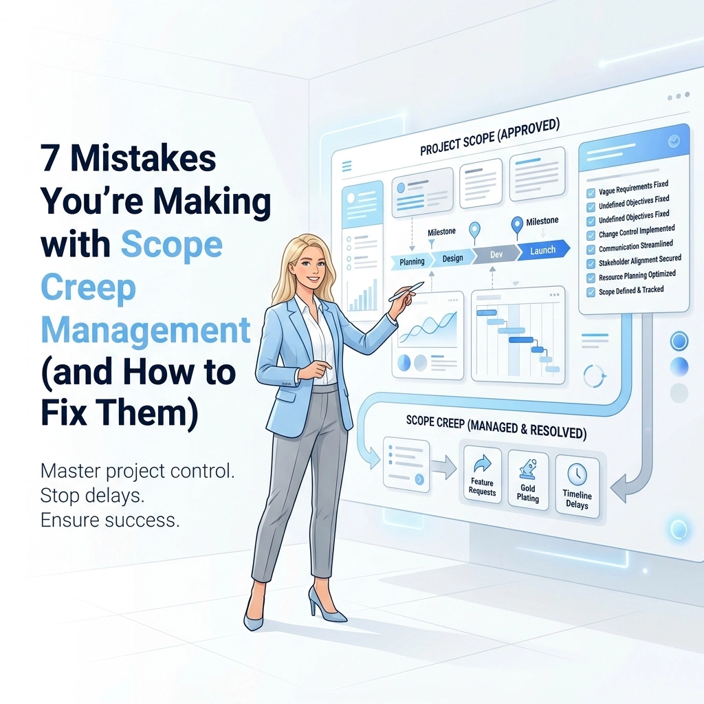 7 Mistakes You’re Making with Scope Creep Management (and How to Fix Them)