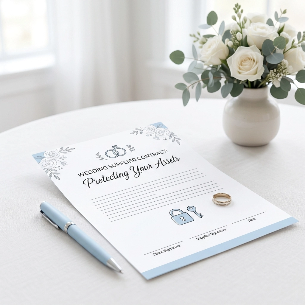 The Ultimate Guide to Wedding Supplier Contracts: Protecting the Couple’s Assets