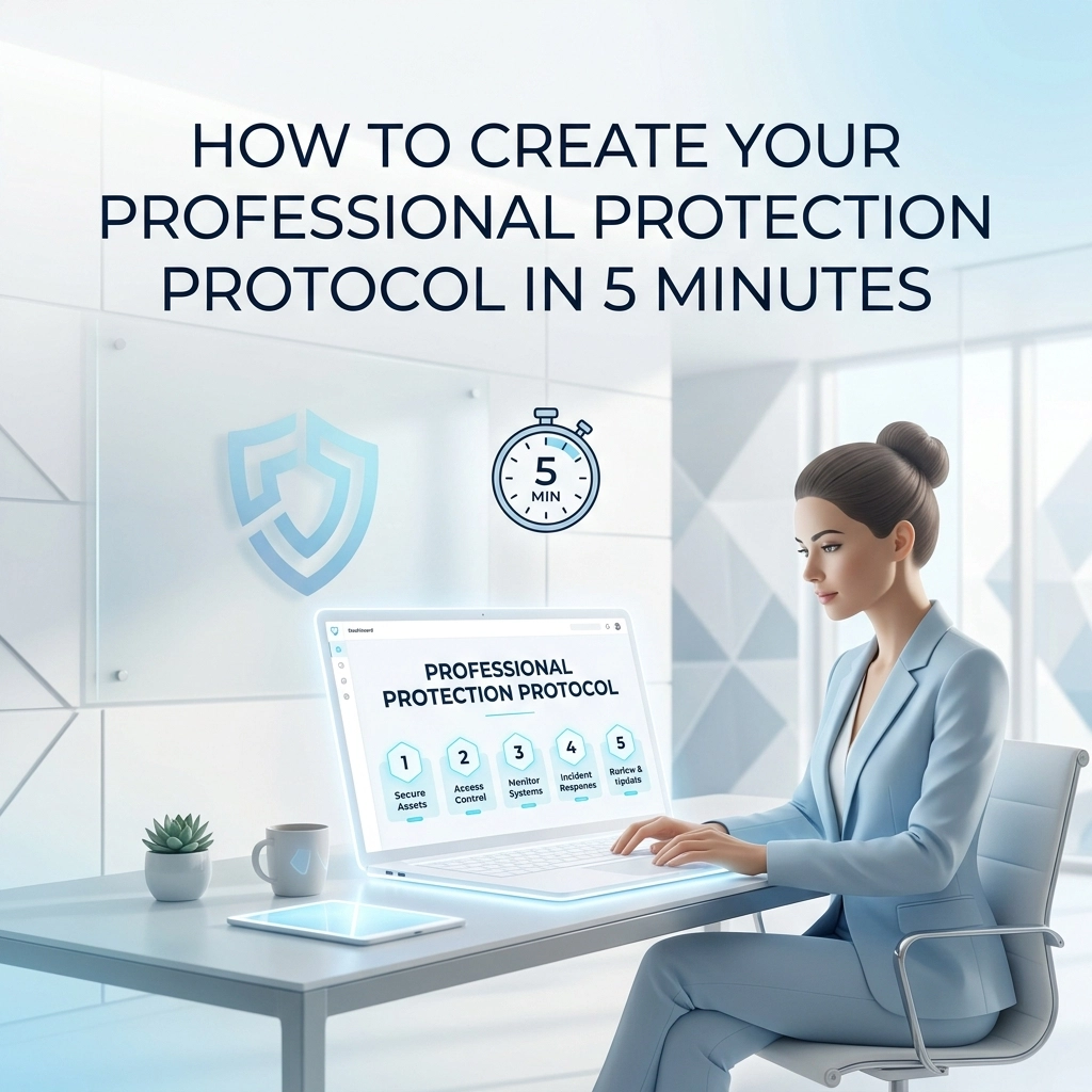 How to Create Your Professional Protection Protocol in 5 Minutes