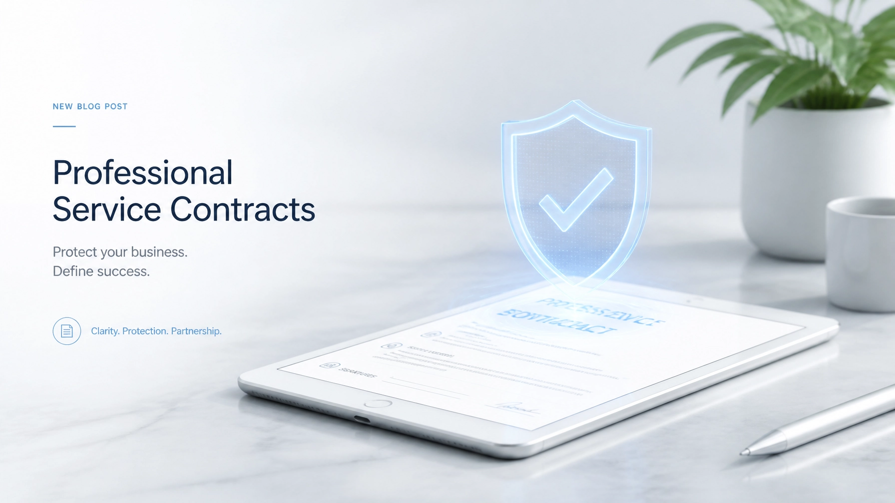 Professional Service Contracts: Elite Protection Against Massive Legal Disasters