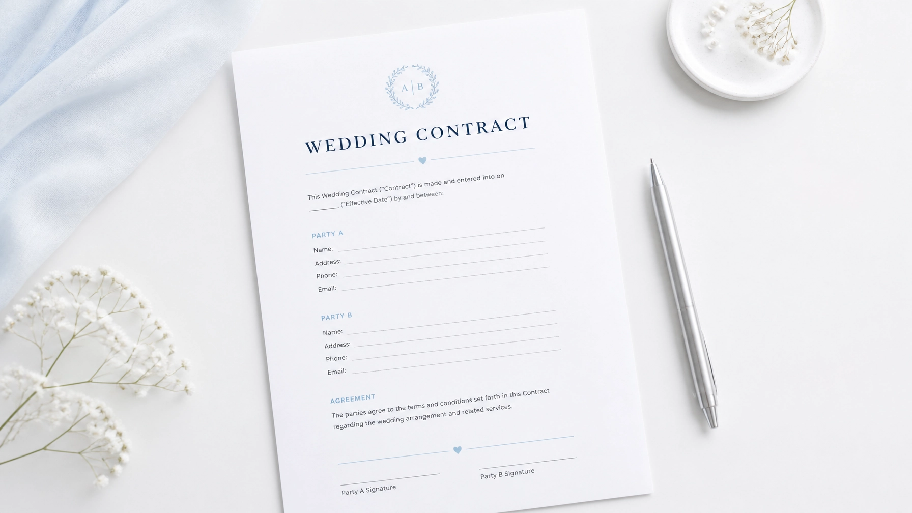 Wedding Supplier Contracts: Crucial Mistakes for Elite Couples to Avoid