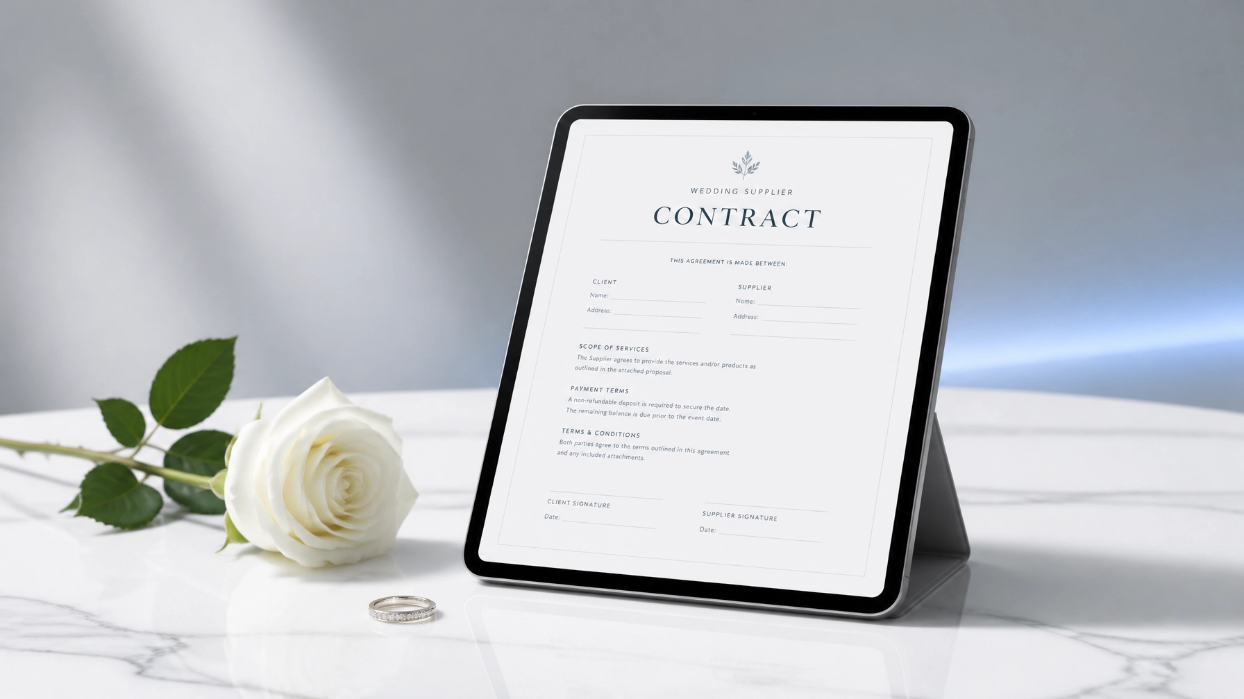 Wedding supplier contract Mastery: The Ultimate Elite Shield For Modern Couples