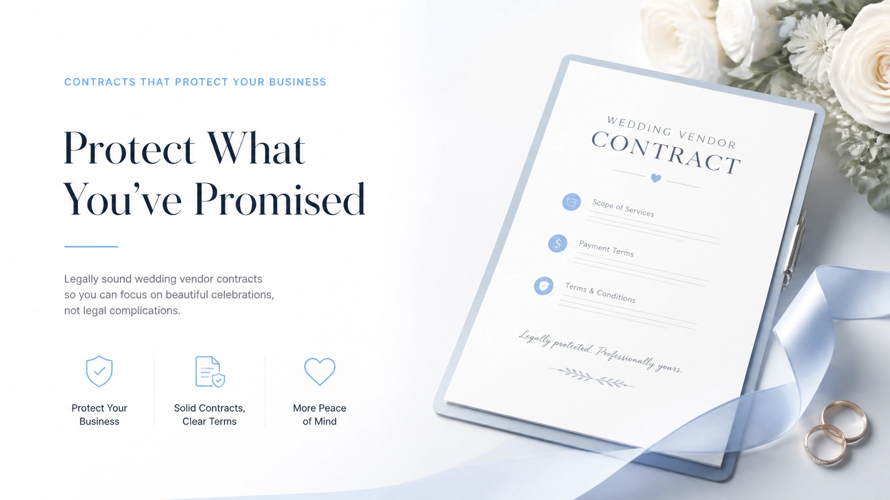 The Couple’s Shield: Securing Your Wedding Vendors